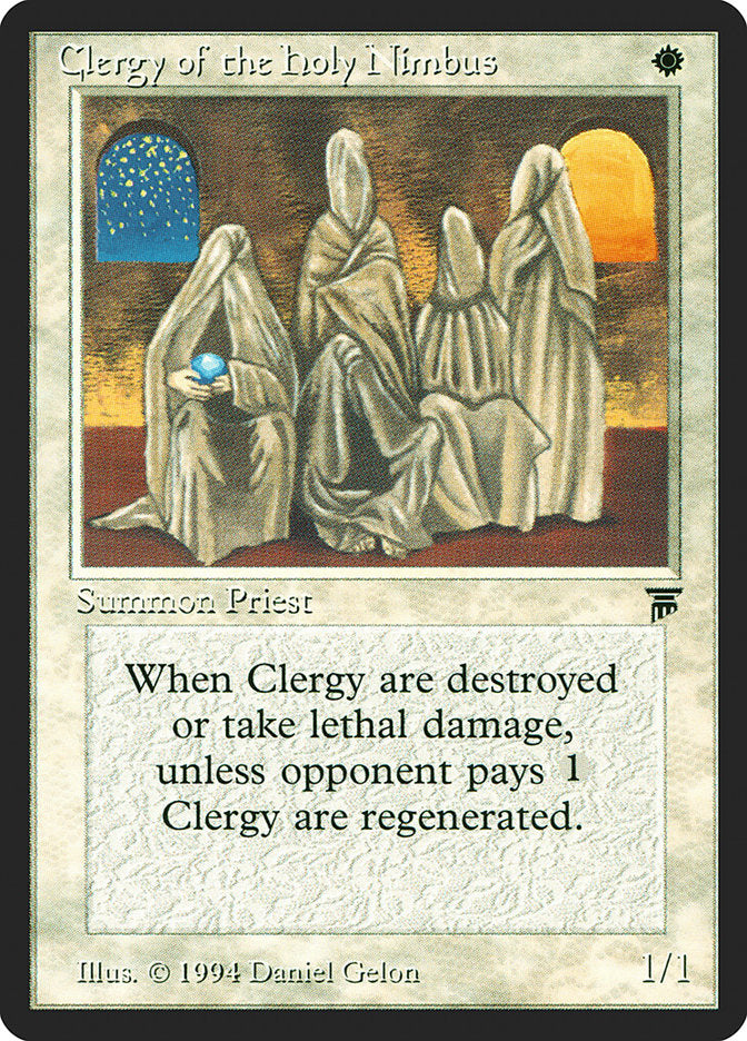 Clergy of the Holy Nimbus [Legends] | Kessel Run Games Inc. 