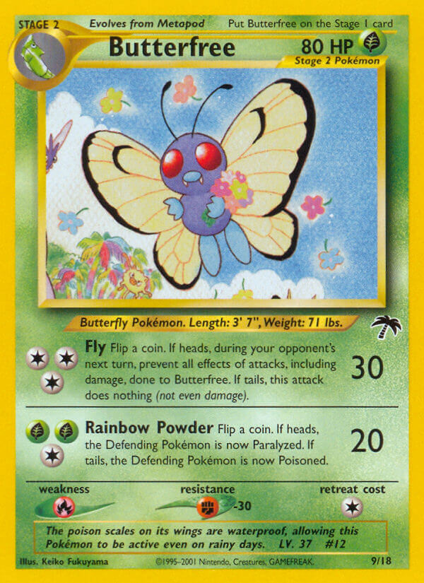 Butterfree (9/18) [Southern Islands] | Kessel Run Games Inc. 