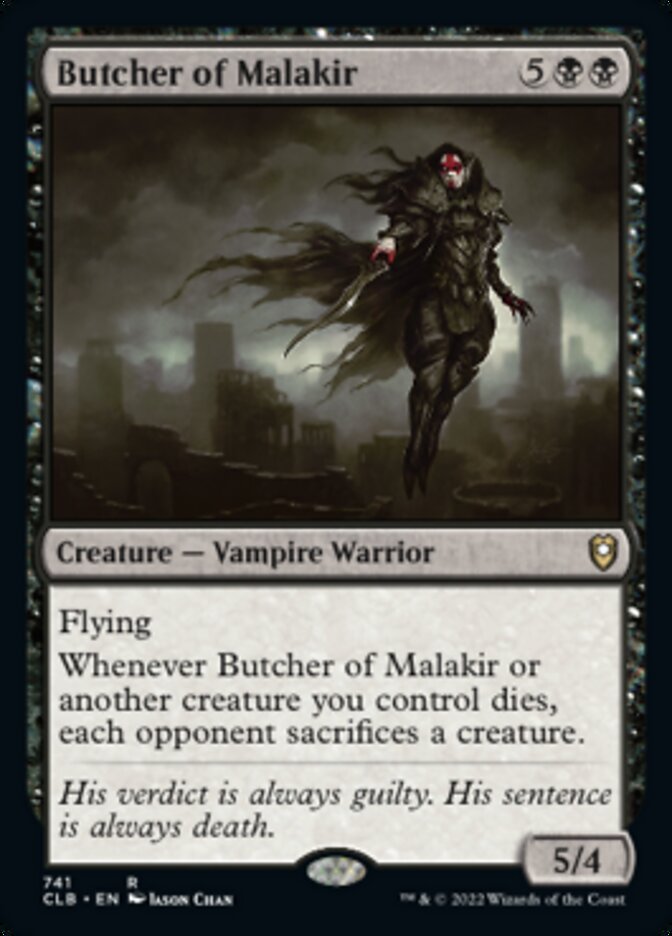 Butcher of Malakir [Commander Legends: Battle for Baldur's Gate] | Kessel Run Games Inc. 
