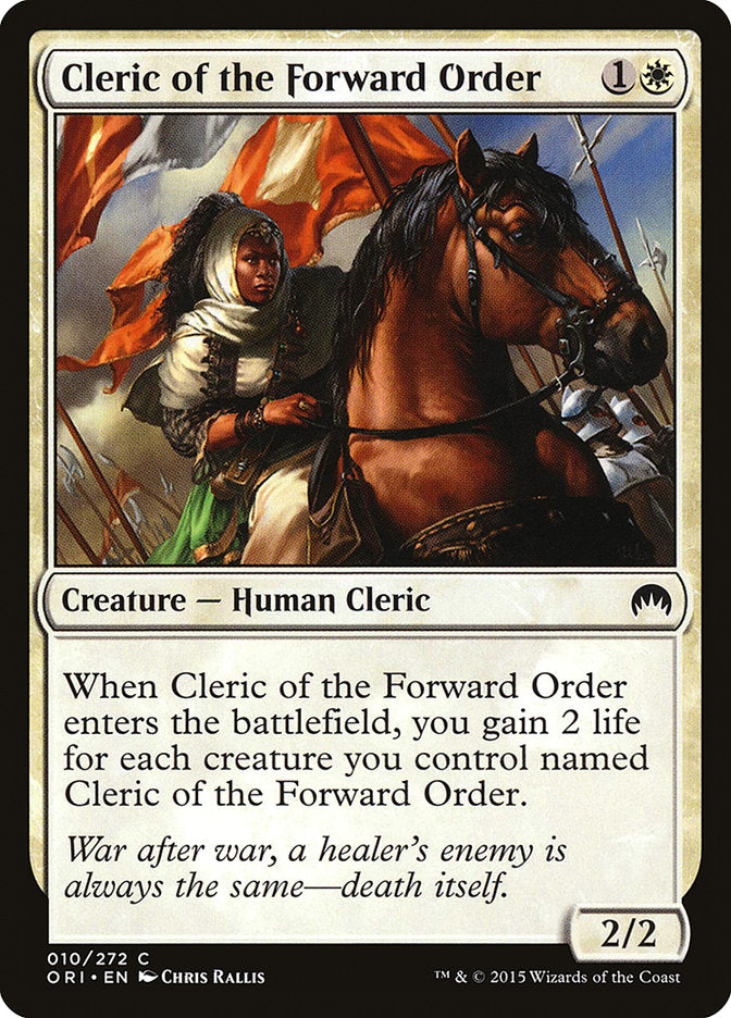 Cleric of the Forward Order [Magic Origins] | Kessel Run Games Inc. 