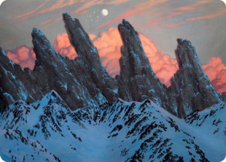 Mountain (275) Art Card [Dungeons & Dragons: Adventures in the Forgotten Realms Art Series] | Kessel Run Games Inc. 