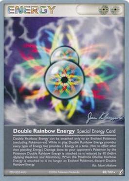 Double Rainbow Energy (88/100) (Psychic Lock - Jason Klaczynski) [World Championships 2008] | Kessel Run Games Inc. 