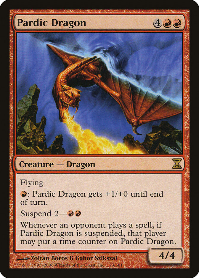 Pardic Dragon [Time Spiral] | Kessel Run Games Inc. 