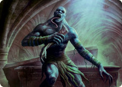 Ghoul Art Card [Dungeons & Dragons: Adventures in the Forgotten Realms Art Series] | Kessel Run Games Inc. 