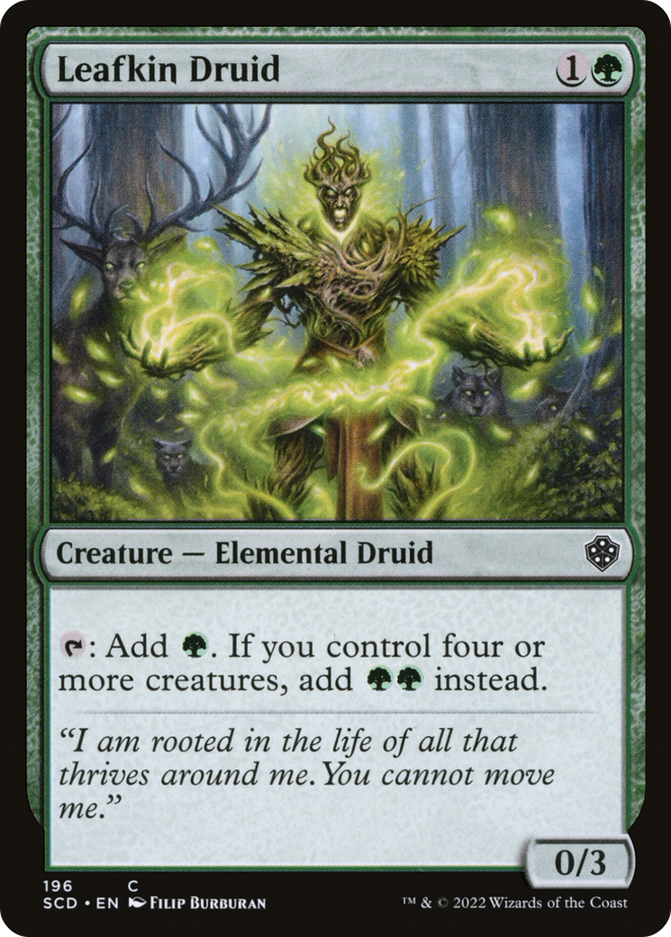 Leafkin Druid [Starter Commander Decks] | Kessel Run Games Inc. 