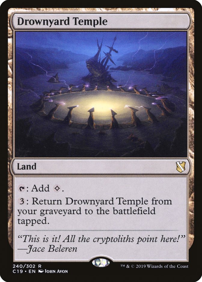 Drownyard Temple [Commander 2019] | Kessel Run Games Inc. 