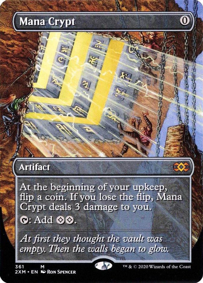 Mana Crypt (Toppers) [Double Masters] | Kessel Run Games Inc. 