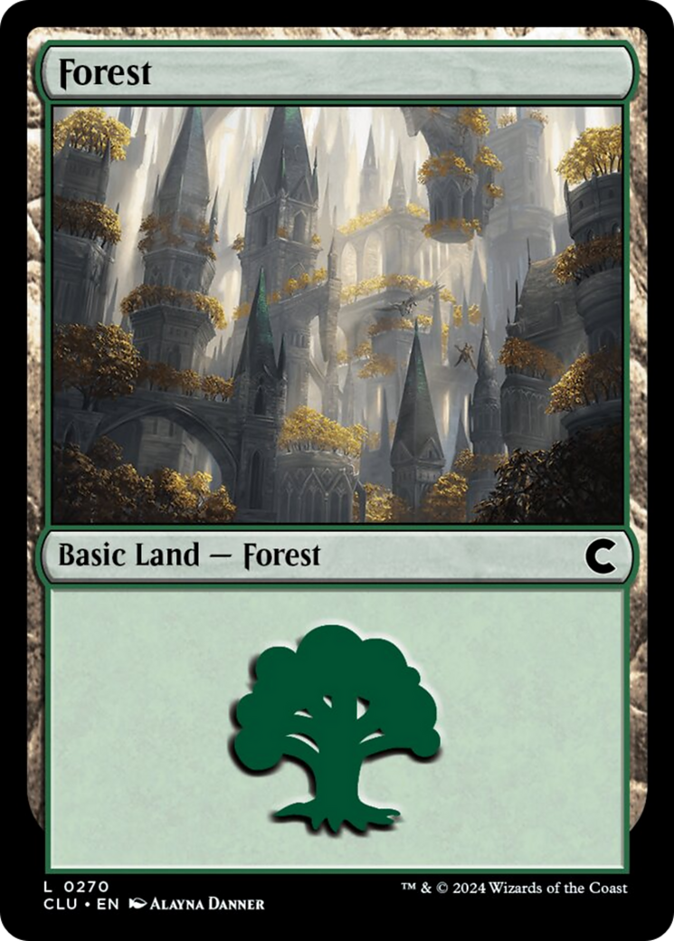 Forest (0270) [Ravnica: Clue Edition] | Kessel Run Games Inc. 