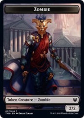 Zombie // Satyr Double-Sided Token [Theros Beyond Death Tokens] | Kessel Run Games Inc. 