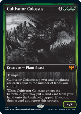 Cultivator Colossus [Innistrad: Double Feature] | Kessel Run Games Inc. 