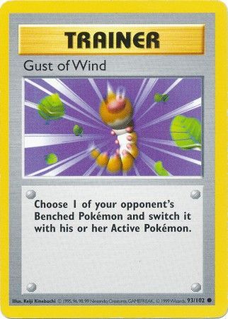 Gust of Wind (93/102) [Base Set Shadowless Unlimited] | Kessel Run Games Inc. 