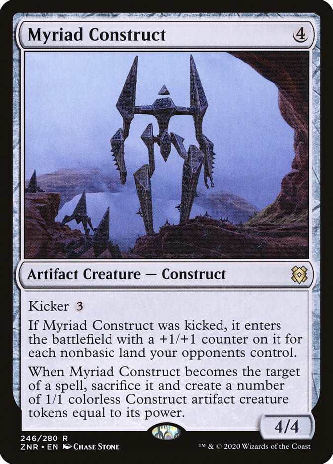 Myriad Construct [Zendikar Rising] | Kessel Run Games Inc. 