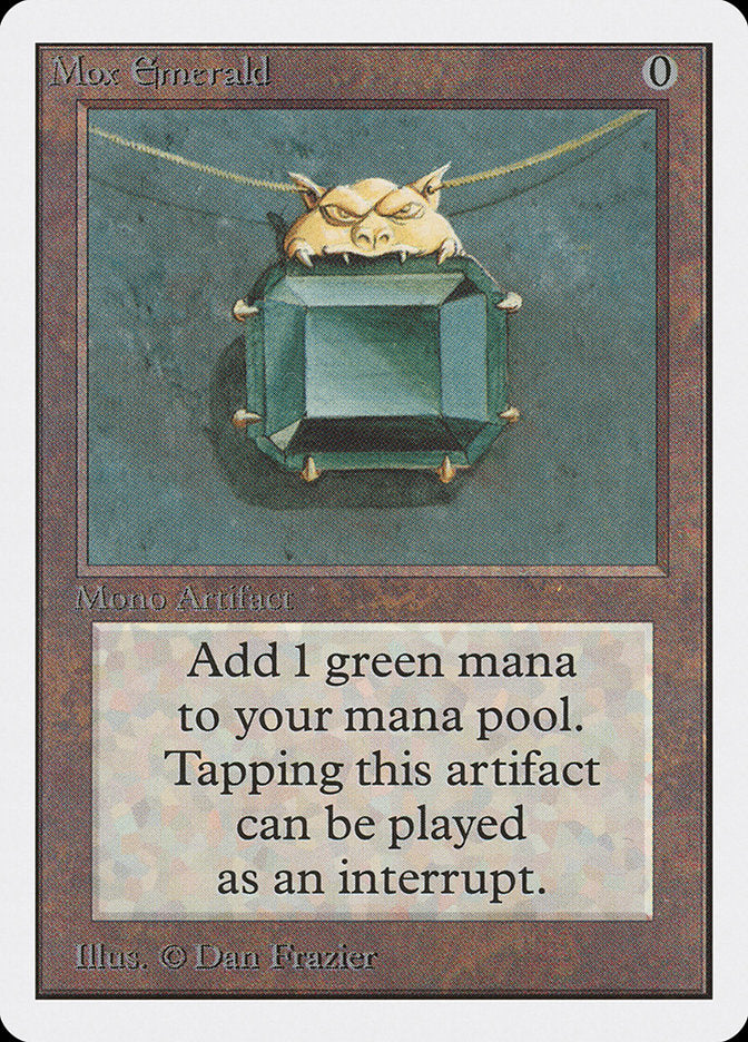Mox Emerald [Unlimited Edition] | Kessel Run Games Inc. 