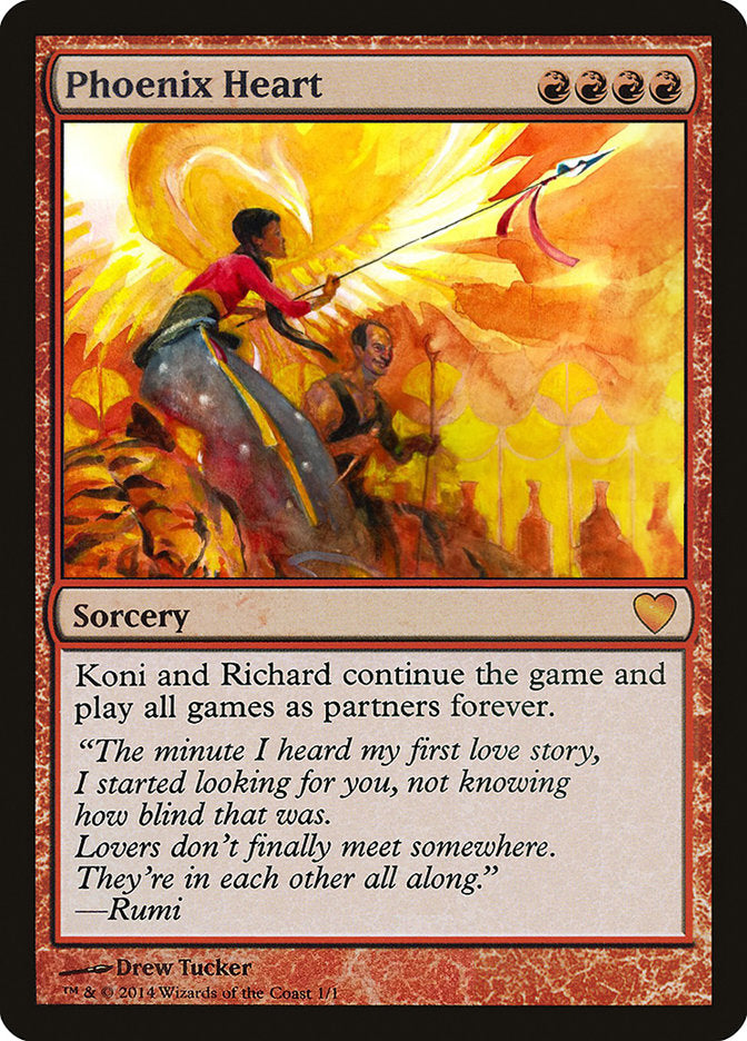 Phoenix Heart [Celebration Cards] | Kessel Run Games Inc. 