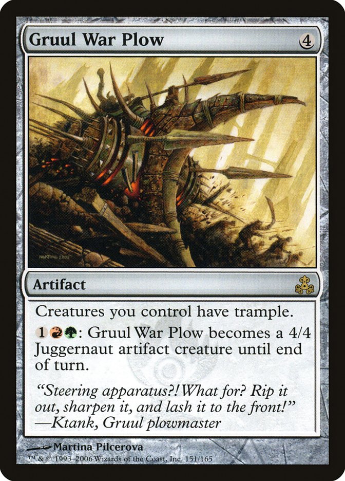Gruul War Plow [Guildpact] | Kessel Run Games Inc. 