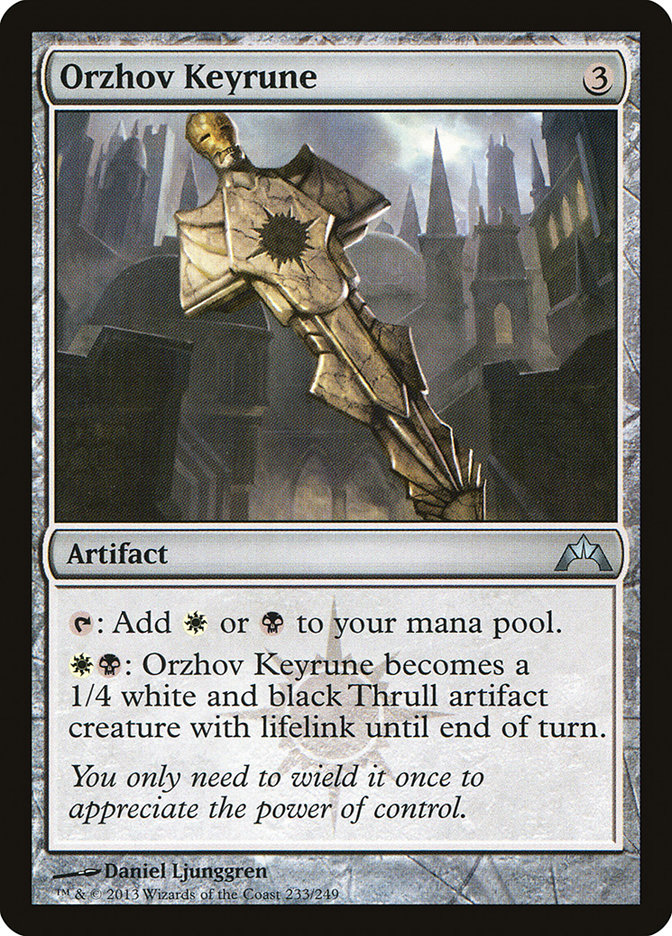 Orzhov Keyrune [Gatecrash] | Kessel Run Games Inc. 