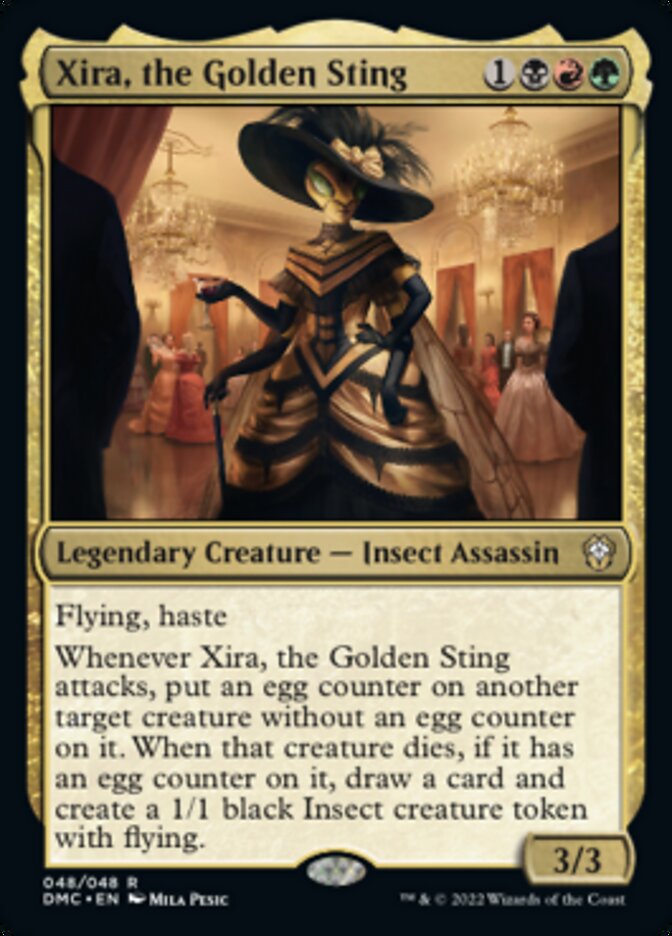 Xira, the Golden Sting [Dominaria United Commander] | Kessel Run Games Inc. 