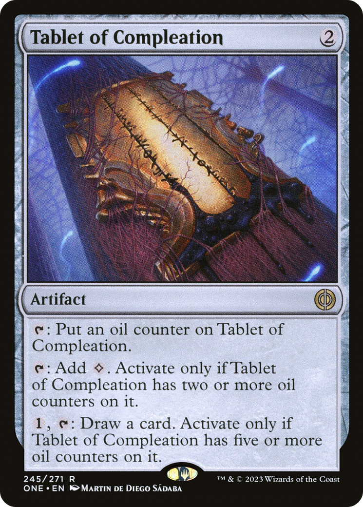 Tablet of Compleation [Phyrexia: All Will Be One] | Kessel Run Games Inc. 