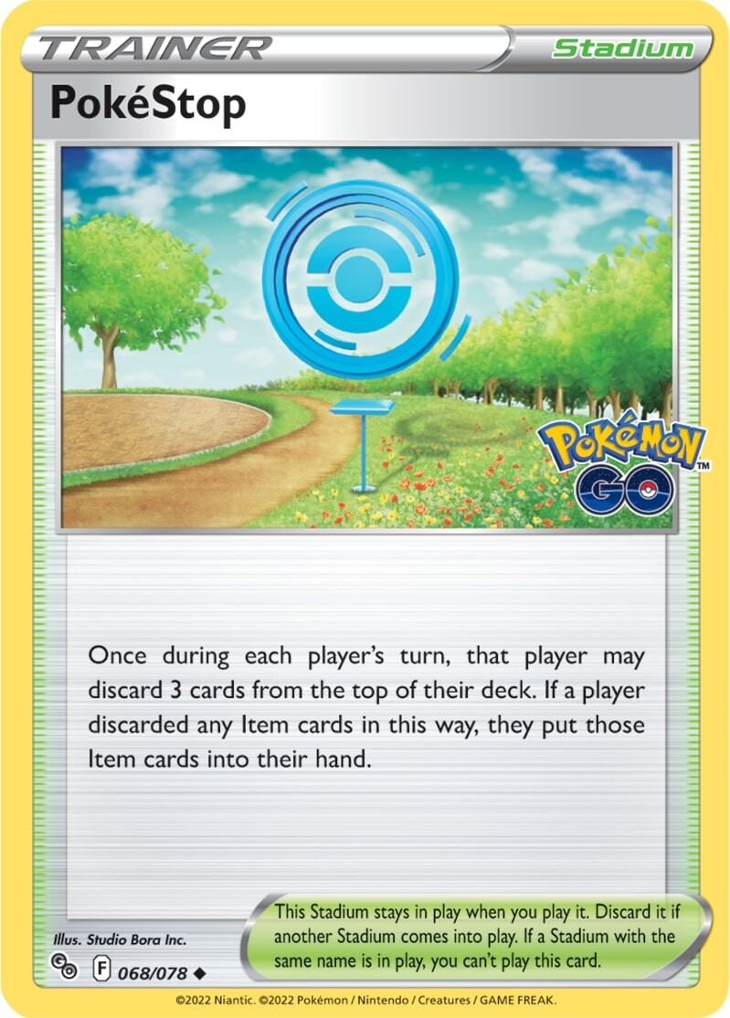 PokeStop (068/078) [Pokémon GO] | Kessel Run Games Inc. 