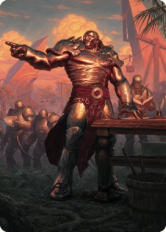 Karn, Living Legacy Art Card 1 [Dominaria United Art Series] | Kessel Run Games Inc. 