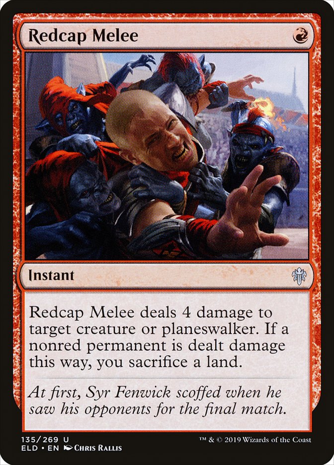Redcap Melee [Throne of Eldraine] | Kessel Run Games Inc. 
