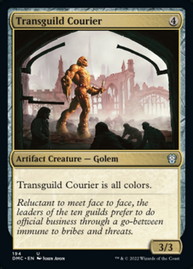 Transguild Courier [Dominaria United Commander] | Kessel Run Games Inc. 