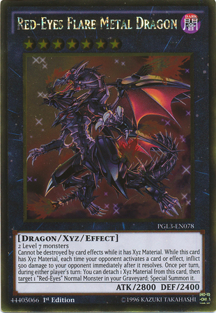 Red-Eyes Flare Metal Dragon [PGL3-EN078] Gold Rare | Kessel Run Games Inc. 