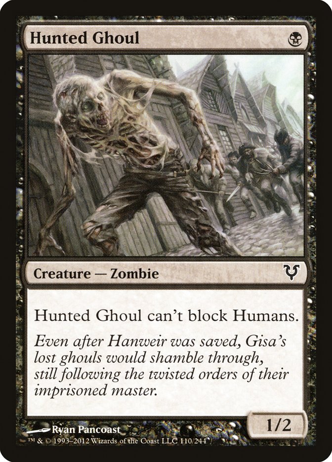 Hunted Ghoul [Avacyn Restored] | Kessel Run Games Inc. 