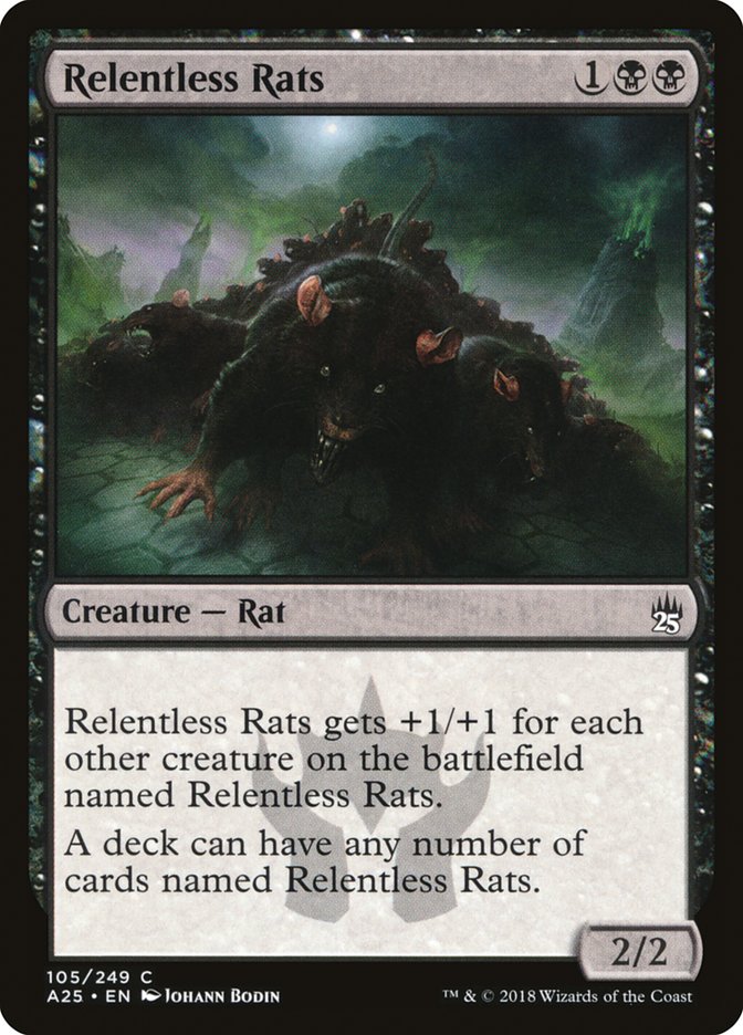 Relentless Rats [Masters 25] | Kessel Run Games Inc. 