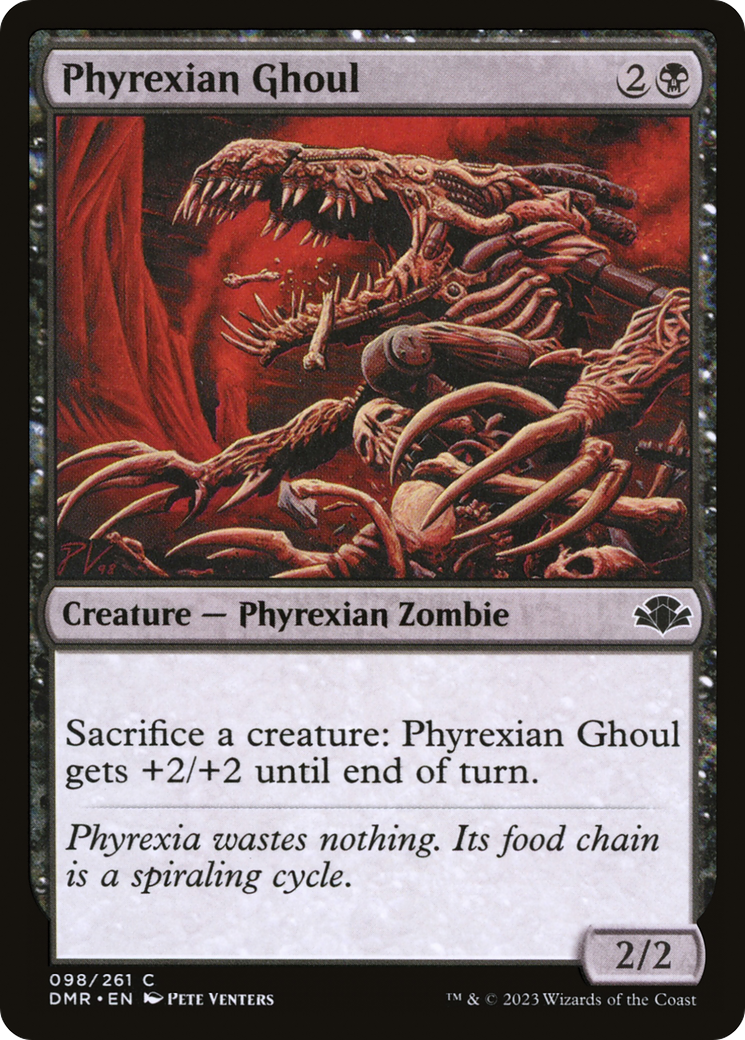 Phyrexian Ghoul [Dominaria Remastered] | Kessel Run Games Inc. 