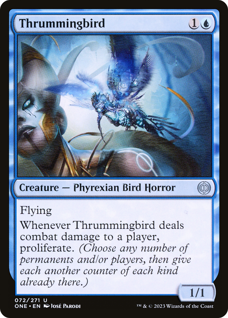 Thrummingbird [Phyrexia: All Will Be One] | Kessel Run Games Inc. 