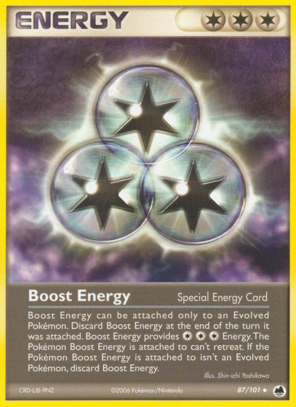 Boost Energy (87/101) [EX: Dragon Frontiers] | Kessel Run Games Inc. 