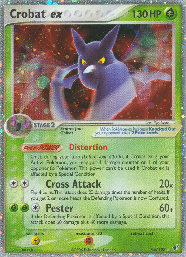 Crobat ex (96/107) [EX: Deoxys] | Kessel Run Games Inc. 