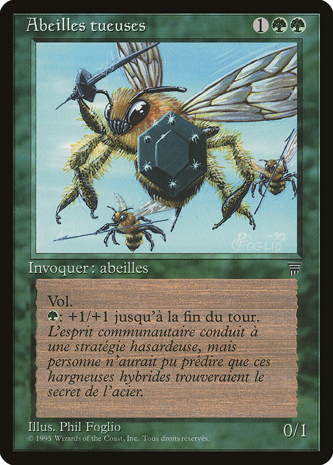 Killer Bees (French) - "Abeilles tueuses" [Renaissance] | Kessel Run Games Inc. 