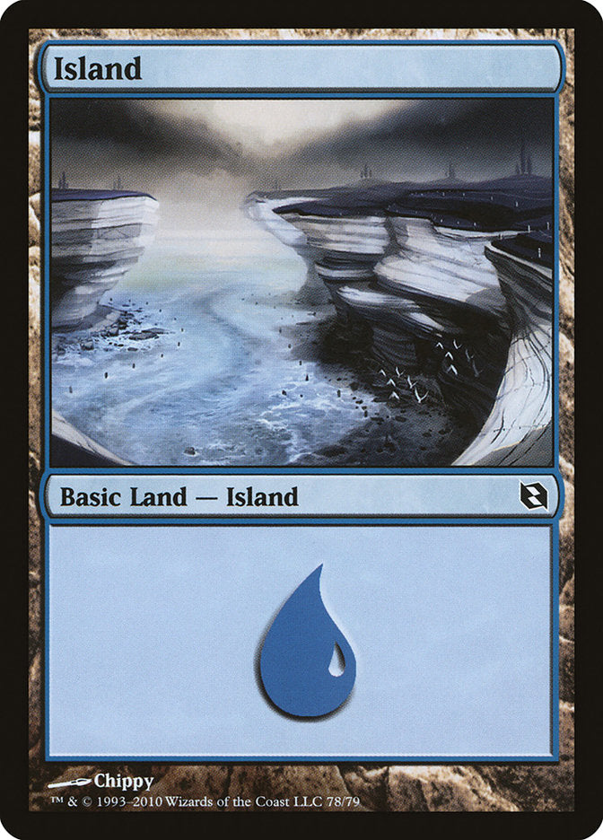 Island (78) [Duel Decks: Elspeth vs. Tezzeret] | Kessel Run Games Inc. 
