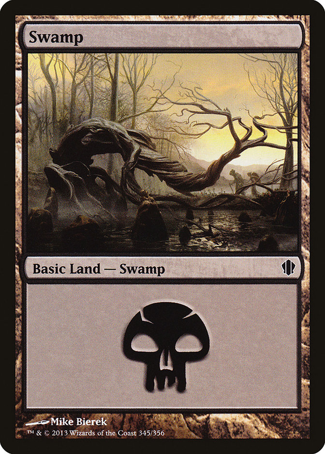 Swamp (345) [Commander 2013] | Kessel Run Games Inc. 
