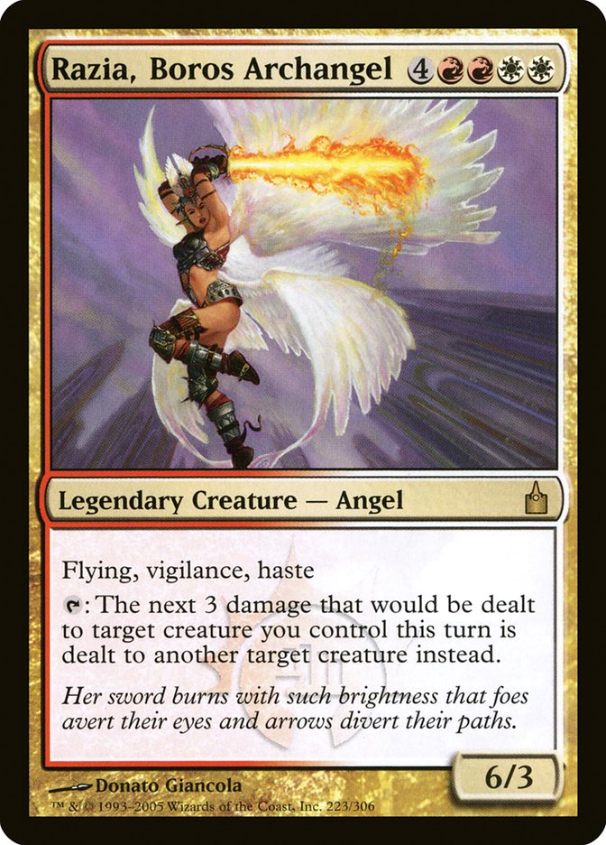 Razia, Boros Archangel [Ravnica: City of Guilds] | Kessel Run Games Inc. 