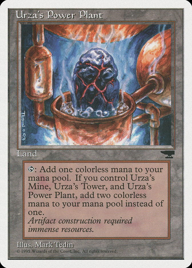 Urza's Power Plant (Boiling Rock) [Chronicles] | Kessel Run Games Inc. 