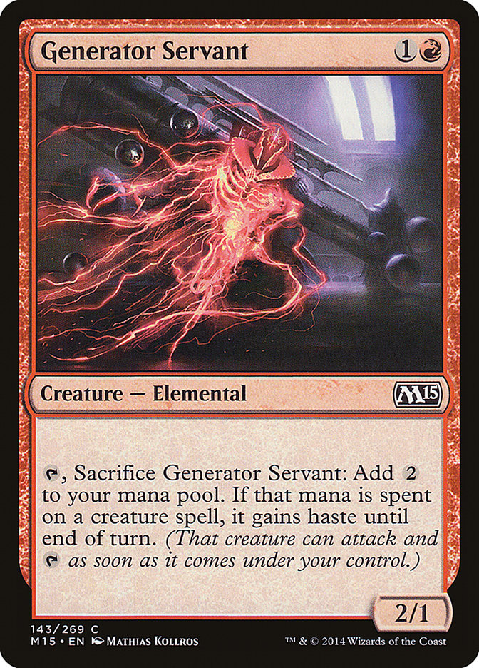 Generator Servant [Magic 2015] | Kessel Run Games Inc. 