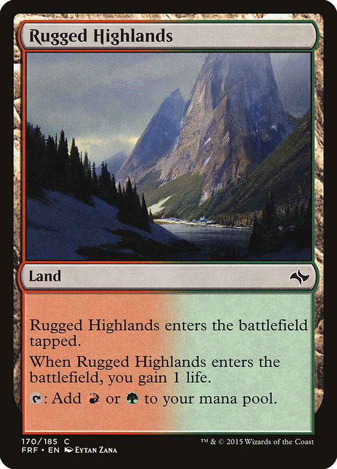 Rugged Highlands [Fate Reforged] | Kessel Run Games Inc. 