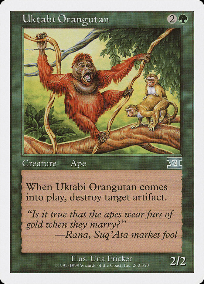 Uktabi Orangutan [Classic Sixth Edition] | Kessel Run Games Inc. 