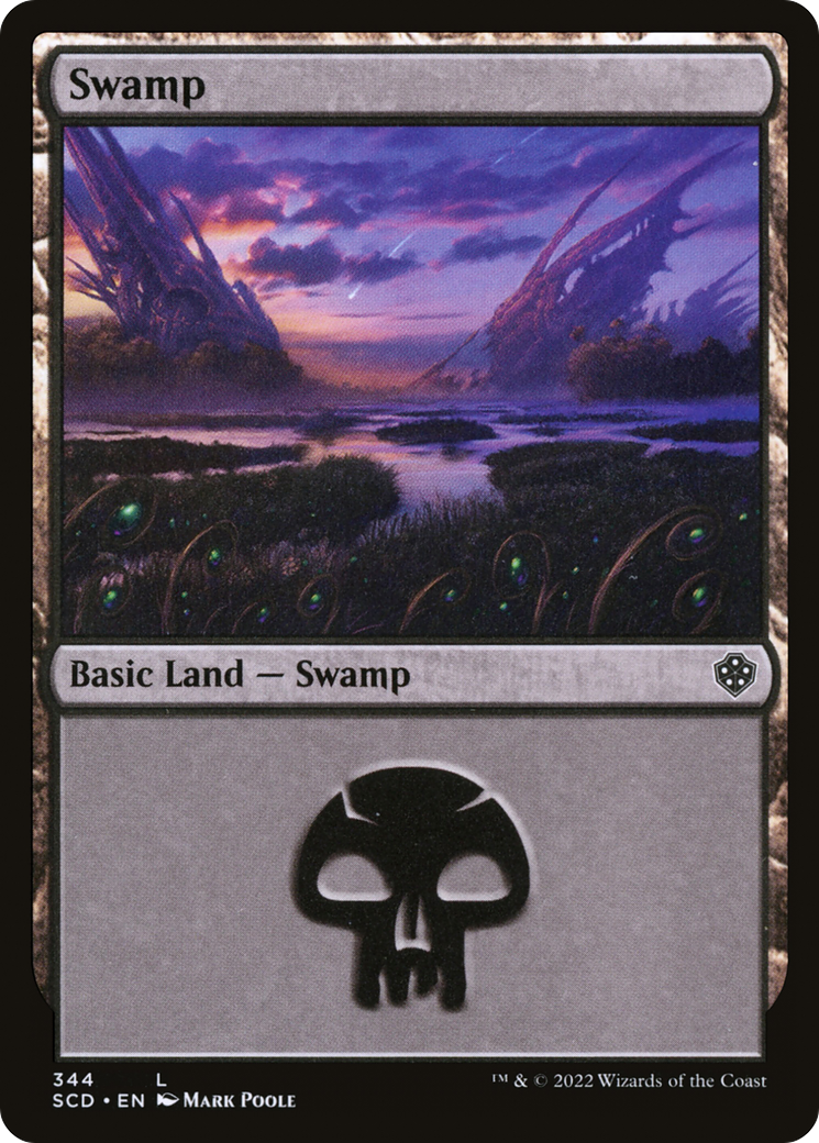 Swamp (344) [Starter Commander Decks] | Kessel Run Games Inc. 