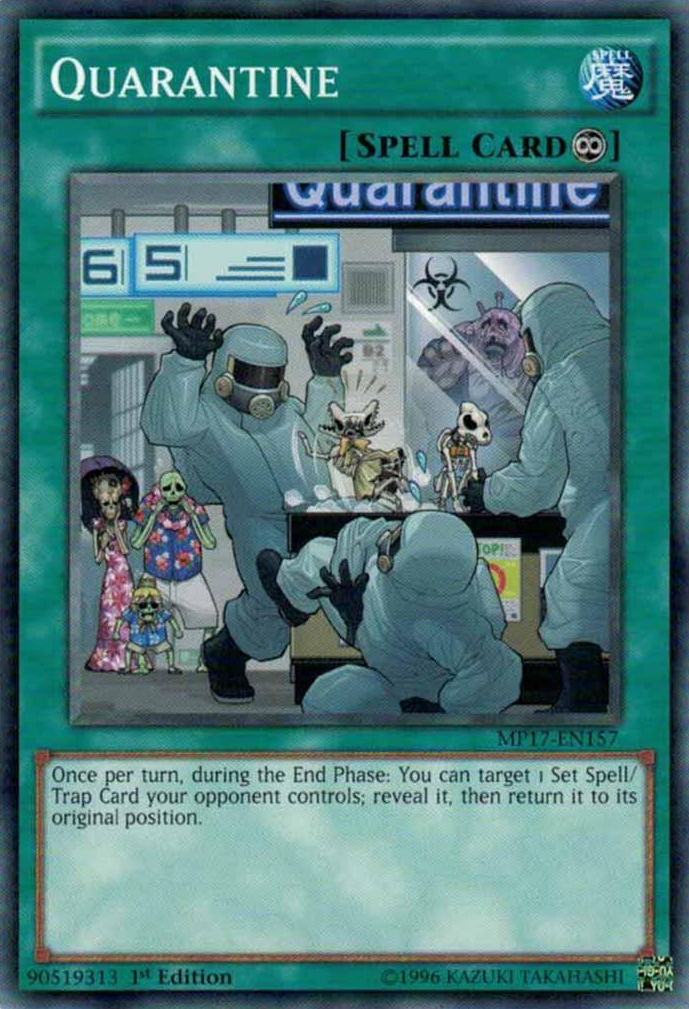 Quarantine [MP17-EN157] Common | Kessel Run Games Inc. 