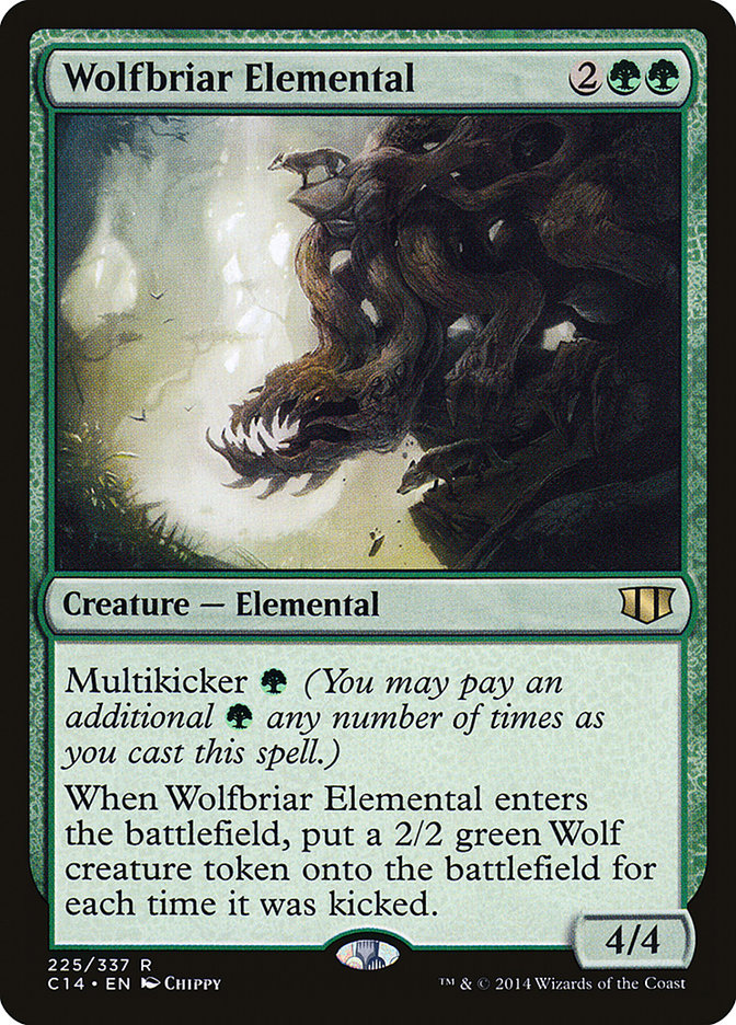 Wolfbriar Elemental [Commander 2014] | Kessel Run Games Inc. 