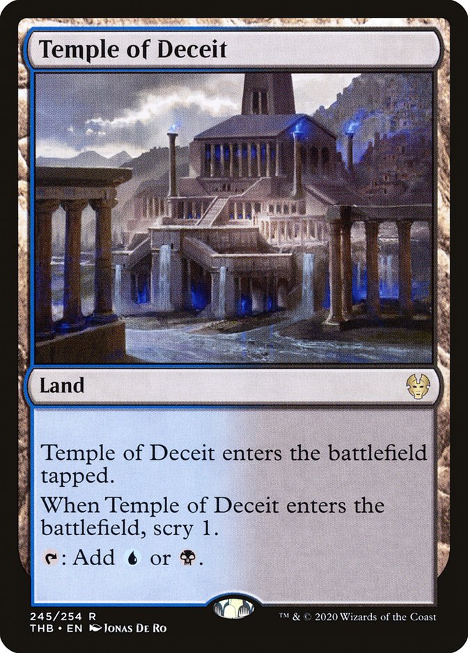 Temple of Deceit [Theros Beyond Death] | Kessel Run Games Inc. 