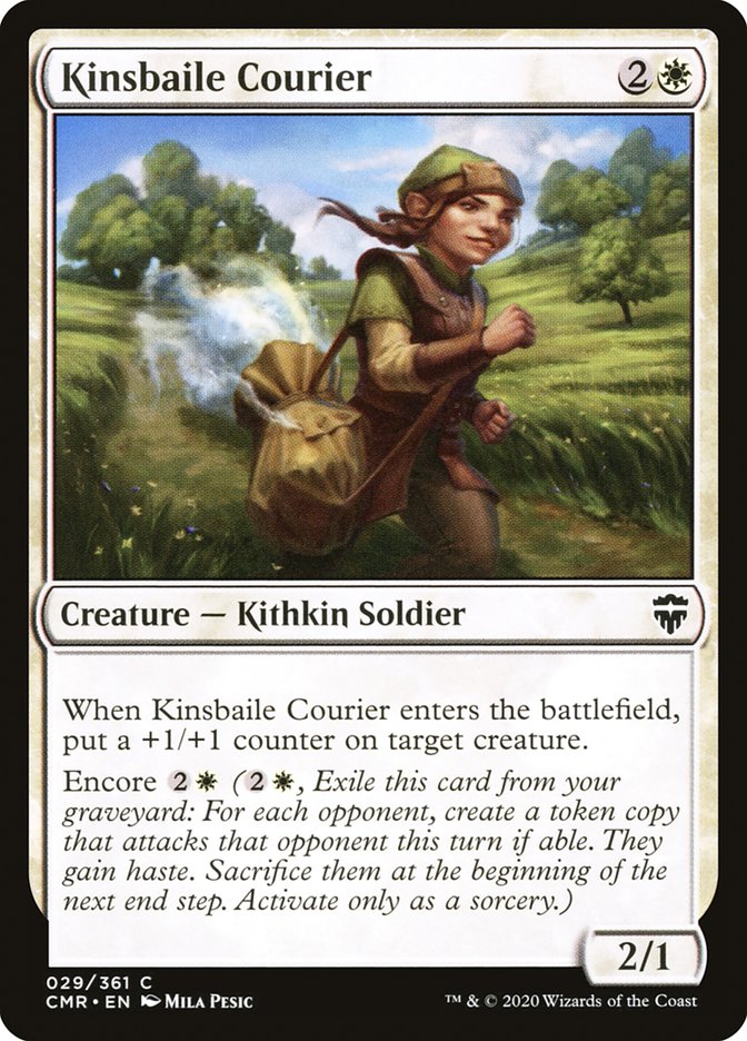 Kinsbaile Courier [Commander Legends] | Kessel Run Games Inc. 