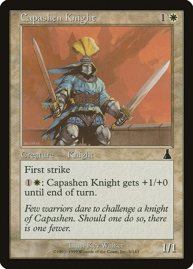 Capashen Knight [Urza's Destiny] | Kessel Run Games Inc. 
