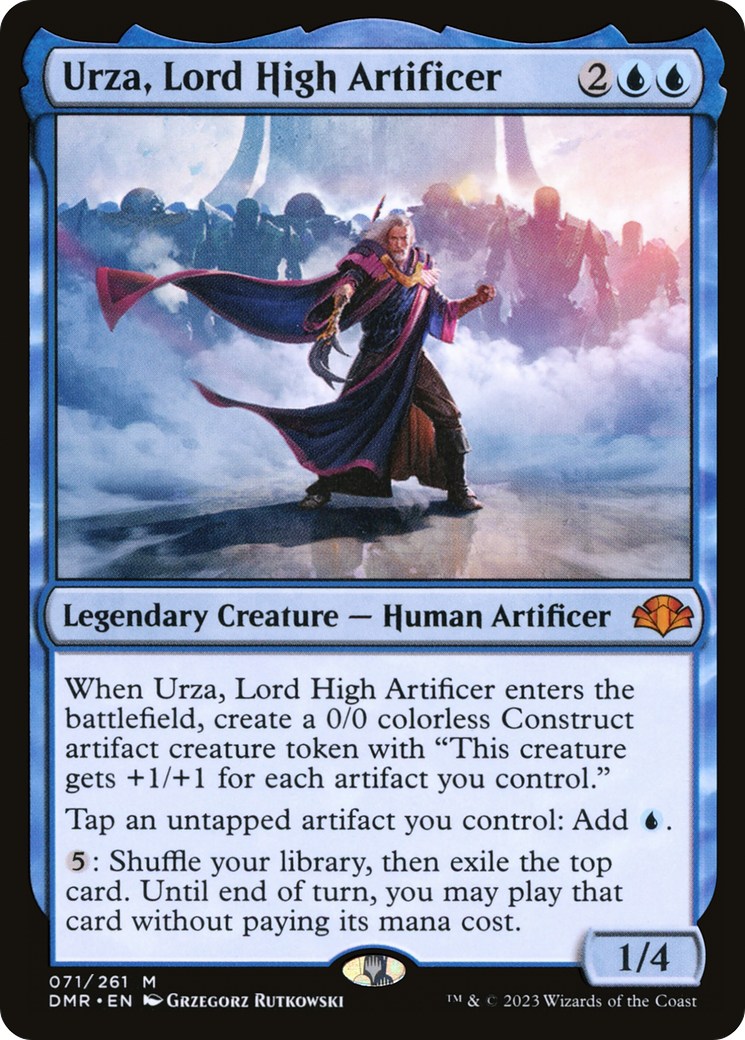 Urza, Lord High Artificer [Dominaria Remastered] | Kessel Run Games Inc. 