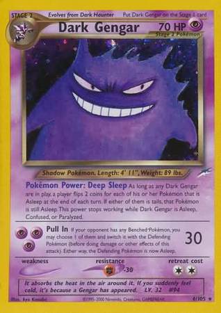 Dark Gengar (6/105) [Neo Destiny Unlimited] | Kessel Run Games Inc. 