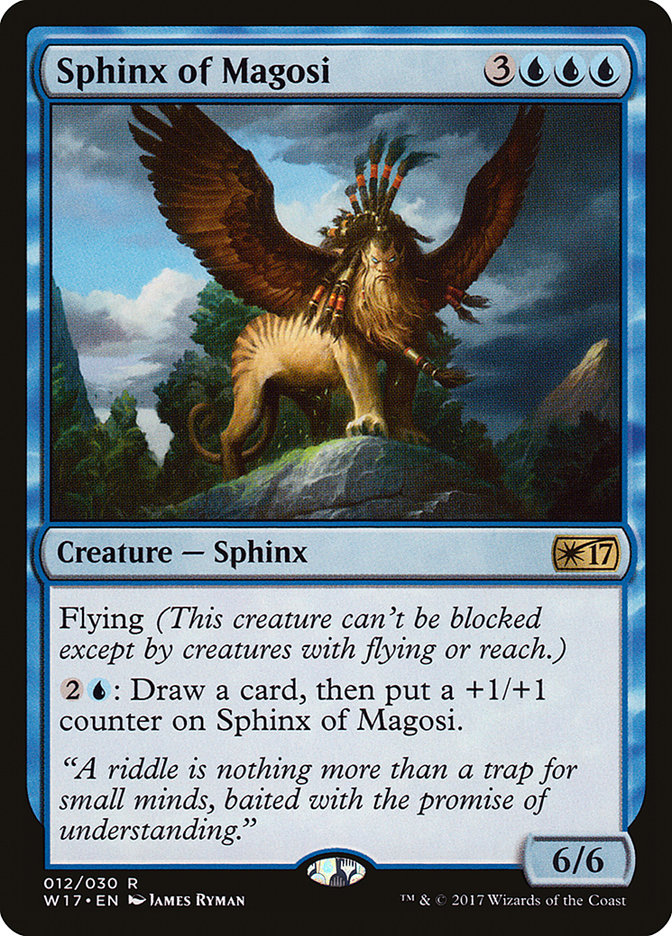 Sphinx of Magosi [Welcome Deck 2017] | Kessel Run Games Inc. 